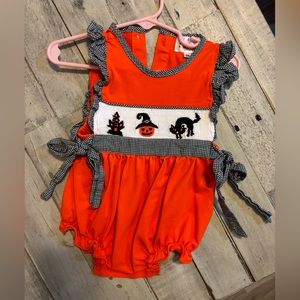 Halloween Smocked Bubble